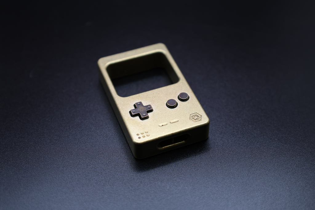 Brass Clicktendo With Blackened Brass Buttons