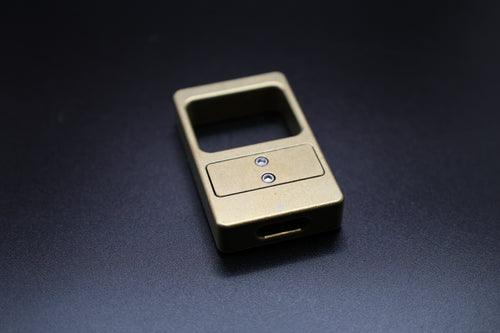 Brass Clicktendo With Blackened Brass Buttons