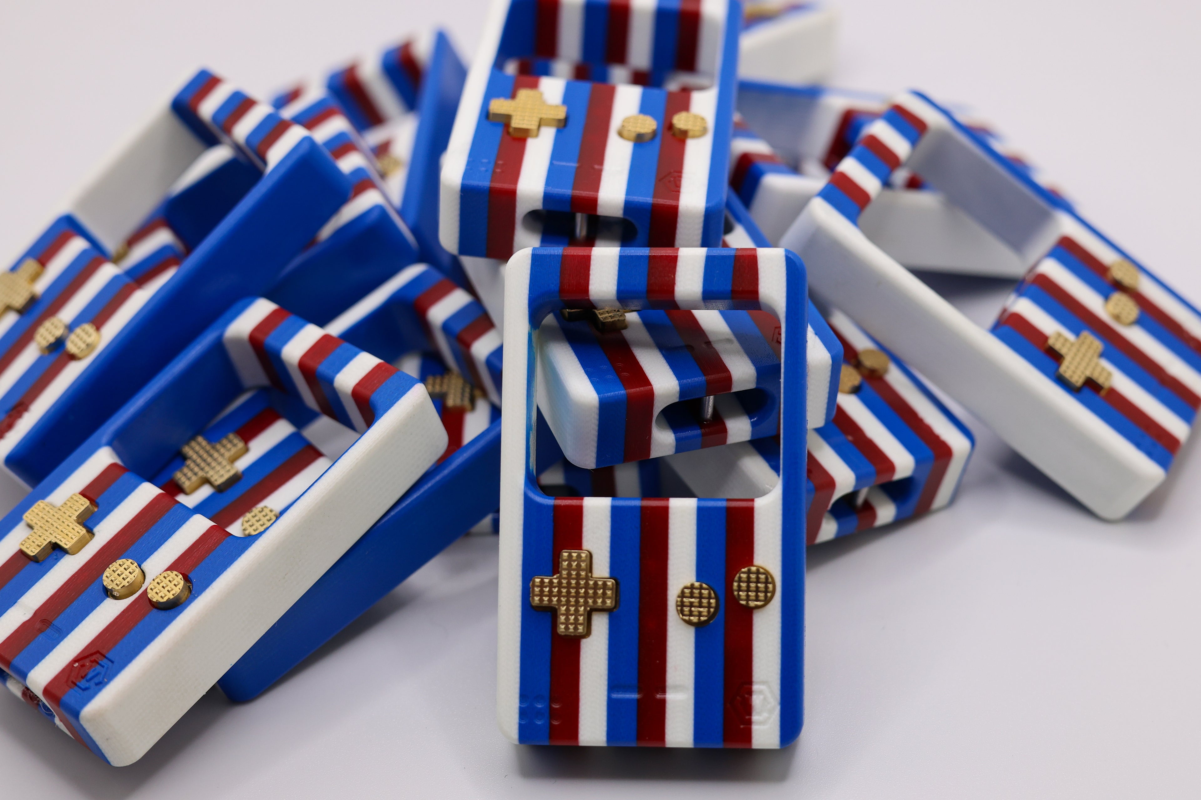 Red White and Blue G-10 Clicktendo
