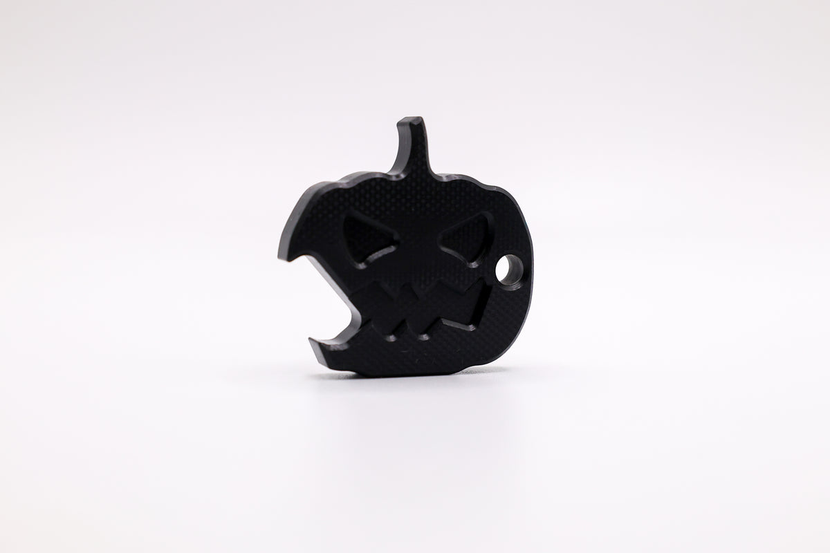 Black G10 Angry Pumpkin
