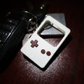White G10 Clicktendo Slim with Vintage Crosscut Micarta Buttons